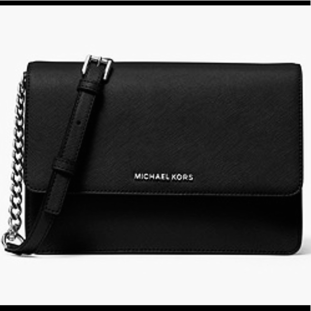 NWT MICHAEL MICHAEL KORS
Daniela Large Saffiano Leather Crossbody Bag
